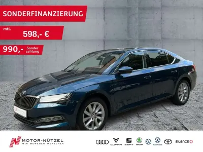 Gebraucht Skoda Superb Style 200 PS (147 kW) 2022 Lavablau metallic Limousine