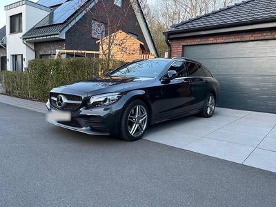Brugt Mercedes C300e AMG 306 HK (225 kW) 2020 Grå Stationcar