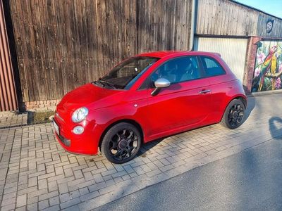 Gebraucht Fiat 500 Pop Star 69 PS (50 kW) 2012 Rot Kleinwagen