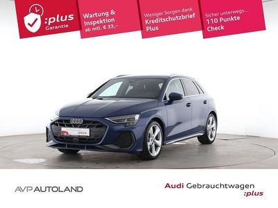 Ascariblau metallic Gebraucht 2025 Audi A3 S-Line Limousine | 37.670 € (Fairer Preis)