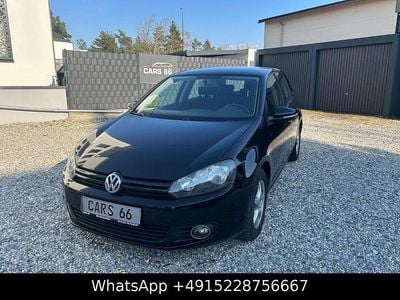 Gebraucht VW Golf VI Trendline 80 PS (58 kW) 2011 Schwarz Kleinwagen