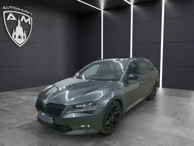 Gebraucht Skoda Superb SportLine 150 PS (110 kW) 2018 Quarzgrau metallic Kombi