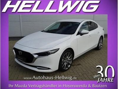 Ny Mazda 3 Exclusive 140 HK (102 kW) 2025 Hvid Sedan