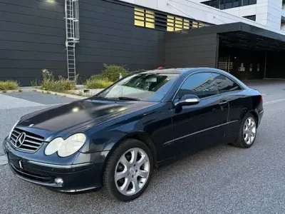 Gebraucht Mercedes CLK200 Avantgarde 163 PS (119 kW) 2004 Schwarz Coupé