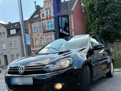 Gebraucht VW Golf VI 110 PS (80 kW) 2009 Schwarz Kleinwagen