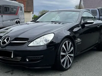Używany Mercedes SLK200 163 KM (119 kW) 2006 Czarny Kabriolet