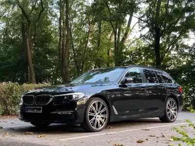 Używany BMW 520 190 KM (139 kW) 2018 Czarny Kombi