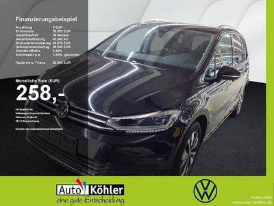 Grenadillschwarz Gebraucht 2025 VW Touran Goal Van / Kleinbus | 33.640 € (Guter Preis)