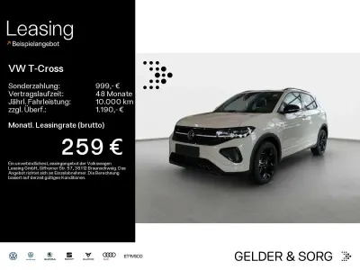 Neu VW T-Cross R-line 116 PS (85 kW) 2026 Ascotgrau SUV