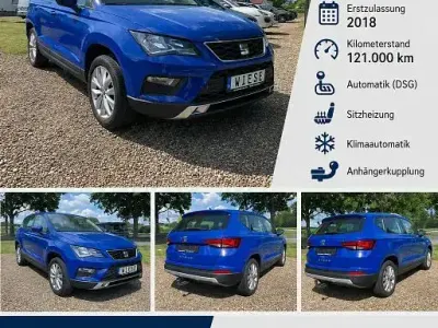 Gebraucht Seat Ateca Style 150 PS (110 kW) 2018 Energy blau SUV