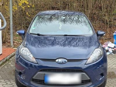 Gebraucht Ford Fiesta 60 PS (44 kW) 2009 Blau Kleinwagen