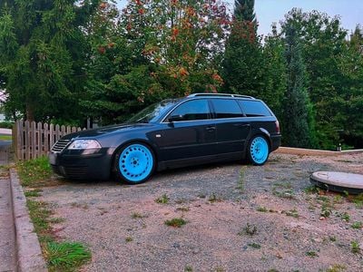 Usata VW Passat 130 CV (95 kW) 2003 Blu Station wagon