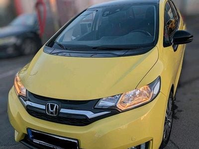Gebraucht Honda Jazz Elegance 100 PS (73 kW) 2015 Gelb Kleinwagen