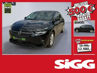 Gebraucht Opel Corsa Elegance 101 PS (74 kW) 2022 Schwarz Kleinwagen