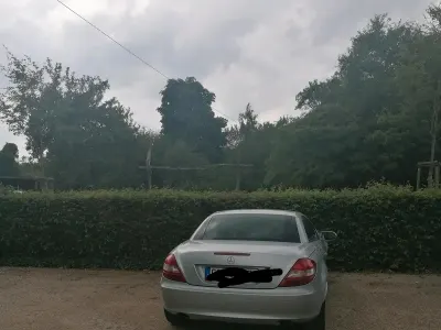 Gebraucht Mercedes SLK200 163 PS (119 kW) 2005 Silber Cabrio