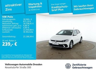 Gebraucht VW Polo 95 PS (69 kW) 2026 Weiß Limousine