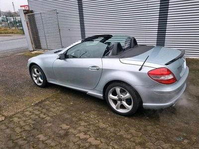 Brugt Mercedes SLK350 272 HK (200 kW) 2005 Sølv Cabriolet
