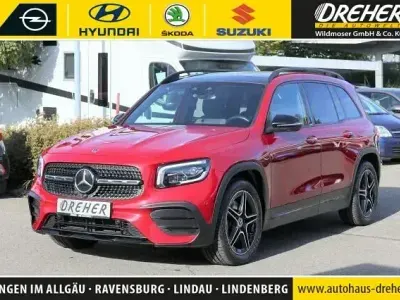 Używany Mercedes GLB250 AMG line 224 KM (164 kW) 2021 Czerwony SUV