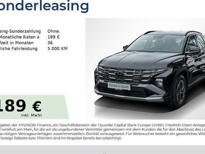 Nuova Hyundai Tucson Select 150 CV (110 kW) 2026 Nero SUV