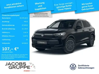 Gebraucht VW Tiguan Goal 96 PS (70 kW) 2025 Schwarz SUV