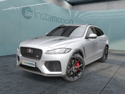 gebraucht Jaguar F-Pace P550 SVR PANO NAVI ACC HUD KLIMA LM22