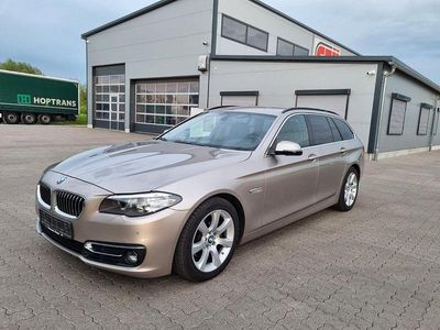 Brugt BMW 520 Luxury Line 190 HK (139 kW) 2015 Sølv Stationcar