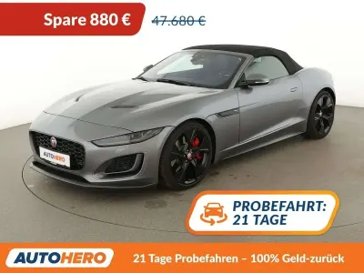 Occasion Jaguar F-Type First Edition 300 PK (220 kW) 2021 Grijs Cabriolet