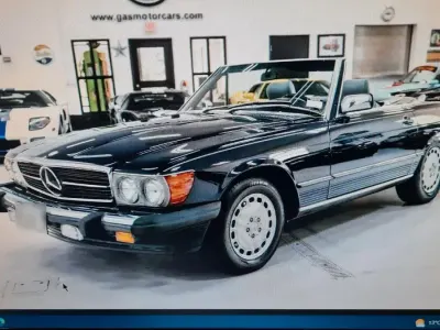 Używany Mercedes 560 230 KM (169 kW) 1989 Niebieski Kabriolet