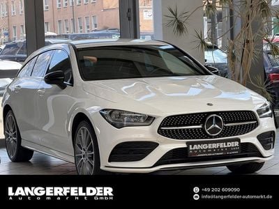 Gebraucht Mercedes CLA250 Shooting Brake AMG line 218 PS (160 kW) 2022 Polarweiss  unilack Kombi