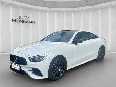 Gebraucht Mercedes E220 AMG 194 PS (142 kW) 2021 Weiß Coupé