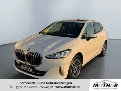 Second-hand BMW 218 Active Tourer Luxury Line 136 CP (100 kW) 2023 Alb Monovolum
