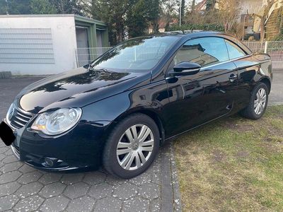 Gebraucht VW Eos Edition 122 PS (89 kW) 2009 Schwarz Cabrio