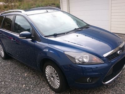 Gebraucht Ford Focus Titanium 109 PS (80 kW) 2008 Blau metallic Kombi