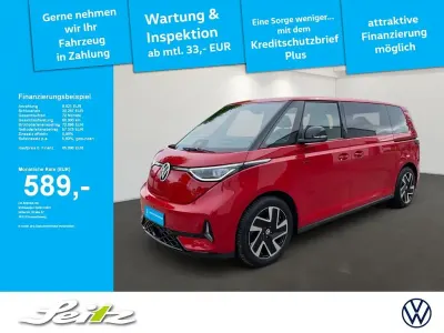 Brugt VW ID. Buzz GTX 250 kW (340 HK) 2025 Rød MPV