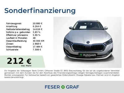 Gebraucht Skoda Octavia Style 116 PS (85 kW) 2023 Brillantsilber metallic Kombi