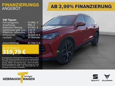 Rot Gebraucht 2025 VW Tiguan Elegance SUV | 43.670 € (Superpreis)