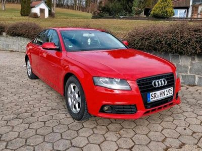 Używany Audi A4 160 KM (117 kW) 2009 Czerwony Sedan/Limuzyna