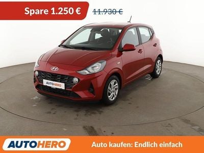 Gebraucht Hyundai i10 Select 67 PS (49 kW) 2020 Rot Kleinwagen