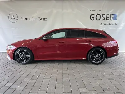 Używany Mercedes CLA180 Shooting Brake Business 136 KM (100 kW) 2020 Czerwony Kombi