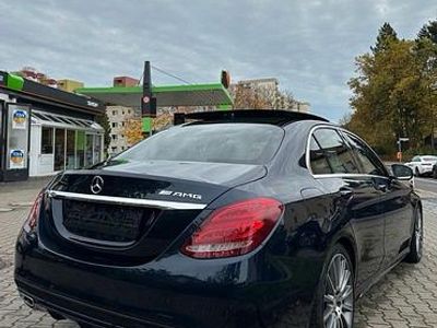 Gebraucht Mercedes C220 AMG 170 PS (125 kW) 2016 Blau Limousine