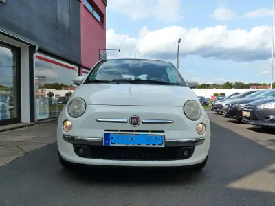 Brugt Fiat 500 Lounge 101 HK (74 kW) 2008 Hvid Hatchback