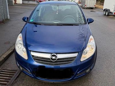 Gebraucht Opel Corsa 90 PS (66 kW) 2007 Blau Kleinwagen