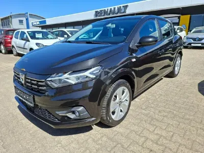 Brugt Dacia Sandero Comfort 101 HK (74 kW) 2021 Sort Hatchback