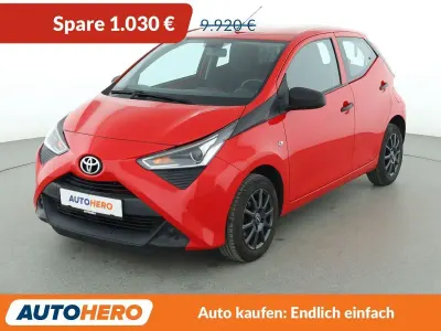 Gebraucht Toyota Aygo 72 PS (52 kW) 2021 Rot Kleinwagen