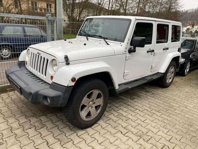 gebraucht Jeep Wrangler Sahara 4x4 Tuev neu Scheckheft Softtop Leder 2.Hd