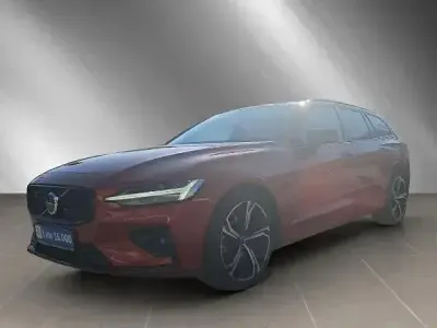 Brugt Volvo V60 Plus 197 HK (144 kW) 2024 Rød Stationcar