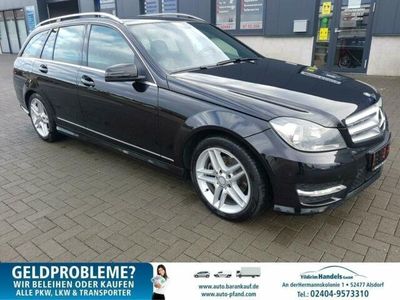 gebraucht Mercedes C200 T,AMG PAKET,1HD,LEDER,NAVI,KLIMA,PDC,ESSD