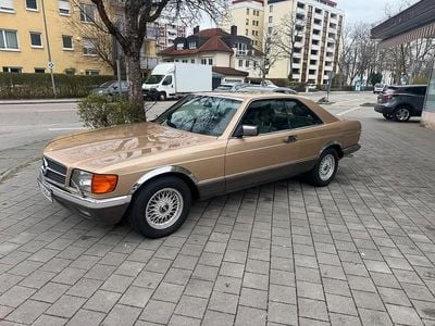 Usata Mercedes 500 231 CV (169 kW) 1984 Oro Coupé