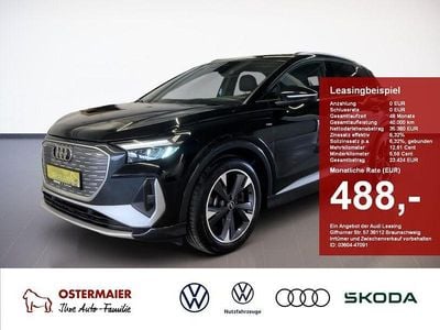 Usata Audi Q4 e-tron S-Line 210 kW (286 CV) 2023 Nero SUV