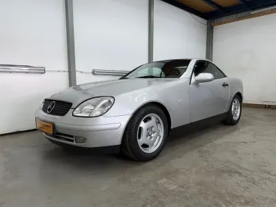 Gebraucht Mercedes SLK200 136 PS (100 kW) 1997 Silber Cabrio